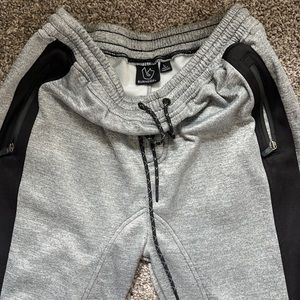 Burnside Jogger Pants Silver